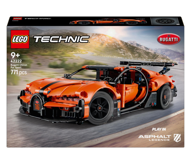 LEGO TECHNIC 42222 Hipersamochód bugatti chiron pur sport - 1473448 - zdjęcie